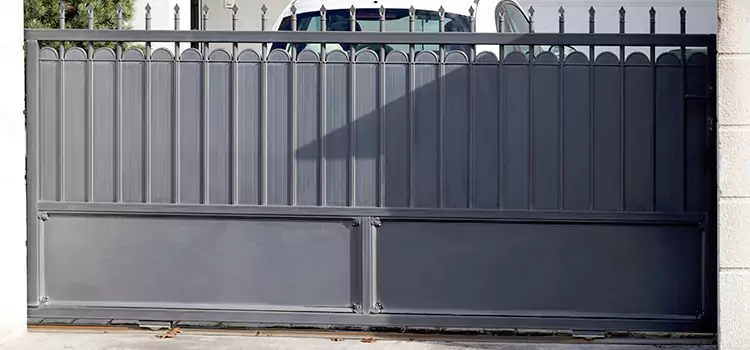 Metal Driveway Gate Installation Corcoran